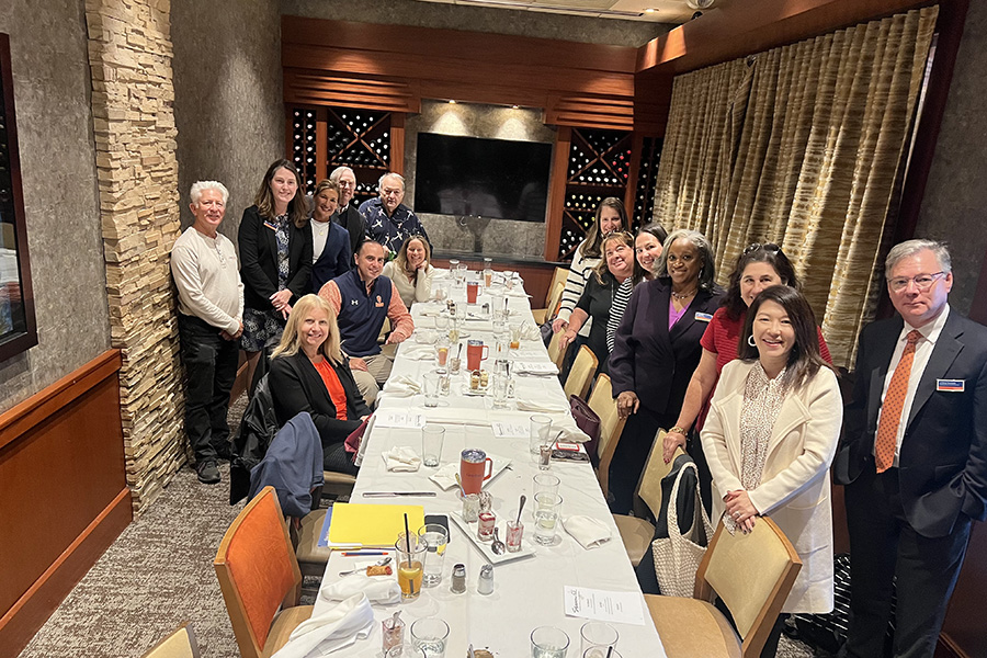 Consultants meet at Seasons 52, King of Prussia.